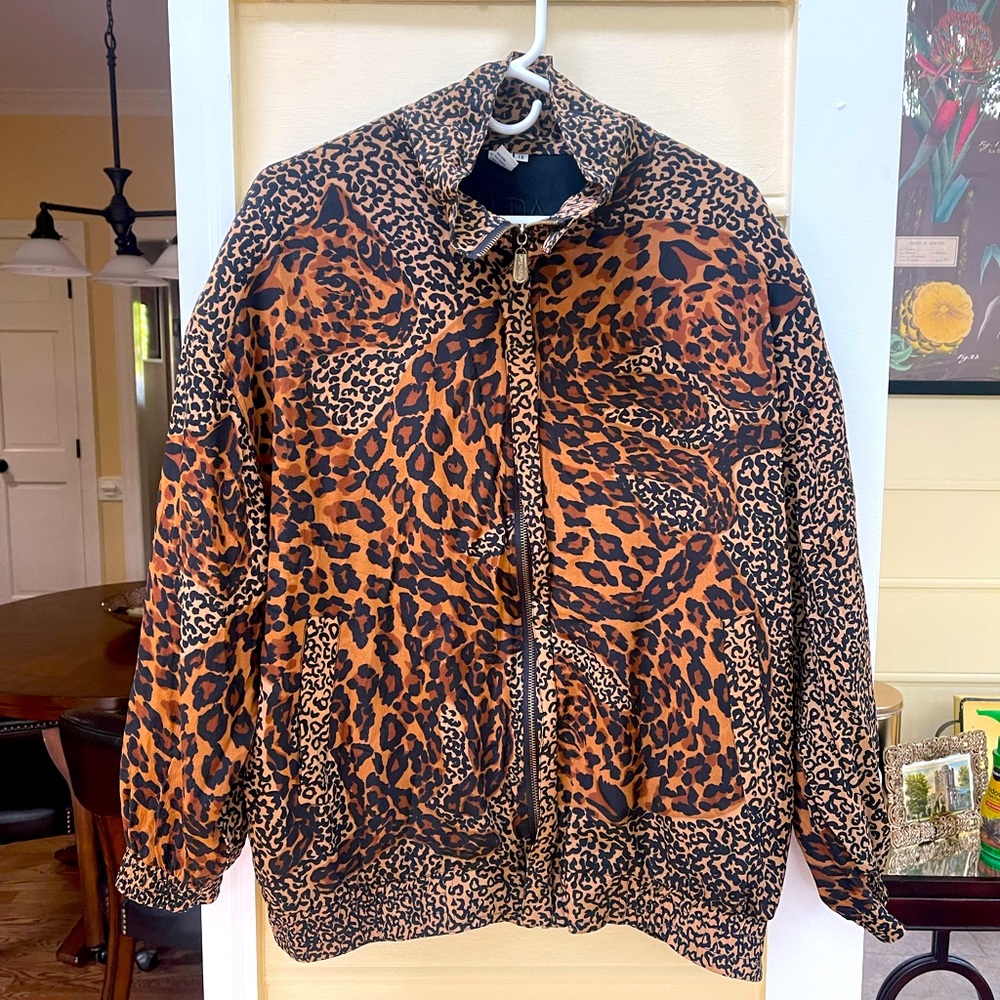 FUDA International Silk Cheetah Jacket